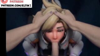 Tracer Hard Fucked For Tickets In Toilet Stall | Best Overwatch Hentai 4k 60fps