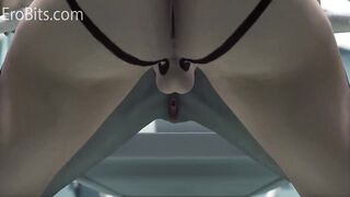 Alien. Futanari Android bangs captured alien girl in all holes! 3dx Futa Animated Movie
