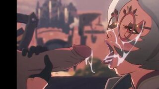 Purah Do Amazing Blowjob And Getting Cum On Face | Best Zelda Hentai 4k 60fps