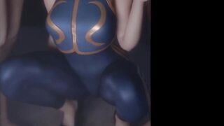 CHUN LI ANAL FUCKED DO AMAZING BLOWJOB| STREET FIGHTER HENTAI ANIMATION 4K 60FPS