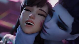 Submissive D.Va [BaronStrap]