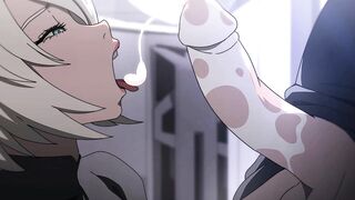4K Nier Fuckomata Cartoon Porn - "Let Me Do Something To You, Okay?"