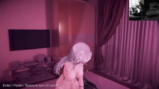 Linda garota sendo fodida por seu namorado [H sex Game] Gameplay