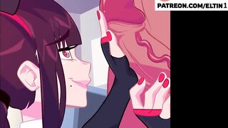 Higashiyama Kobeni Do Amazing Blowjob And Getting Big Cum in Mouth | Hottest Chainsaw Man Hentai 4k