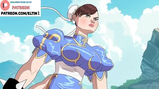 Hot Chun Li Enjoy Big Dick After Fighting And Getting Big Creampie | Best Street Fighter Hentai 4k