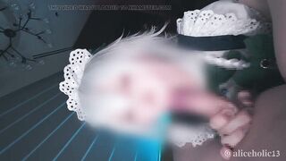 aliceholic13 Touhou Izayoi Sakuya Cosplay multiplecumshot femdom sex.