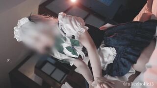 aliceholic13 Touhou Izayoi Sakuya Cosplay multiplecumshot femdom sex.