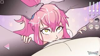 PARTY GAMES - Stuffy Bunny: All Furry Girl Sunny animation