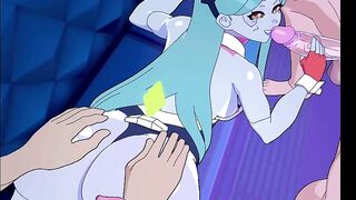 Rebecca Hard Gangbang Fucked In Club For Money And Creampie | Hottest Cyberpunk Hentai 4k 60fps