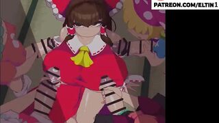 Futanari Girls Hot Gangbang Jerking And Cumshot | Cartoon Futa hentai 4k