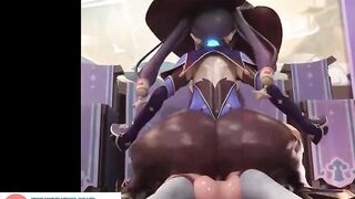 Futanari Lisa Anal Dick Riding And Getting Creampie | Futa Hentai Genshin Impact 4k 60fps