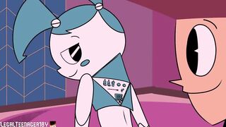 Teenage Robot get Rouhg sex and huge Creampai