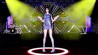 3D Hot Asian Dancer Got Fucked by Two Big Cock Stranger