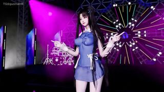 3D Hot Asian Dancer Got Fucked by Two Big Cock Stranger