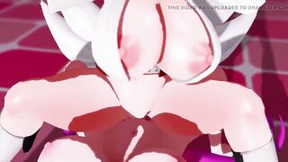 Azur Lane Shinano Sex Hentai Cowgirl Creampie Futanari Nyancat Song Mmd 3D Clear Blue Eyes Color Edit Smixix