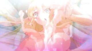 Girl fuck girl Lesbian anime hentai