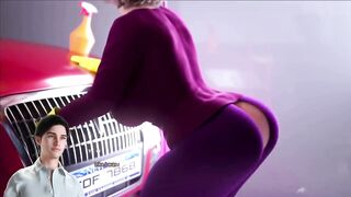 Apocalust (my Horny Stepmom Trapped in Her Car, Part 1) Beautiful Big Ass, Hot MILF
