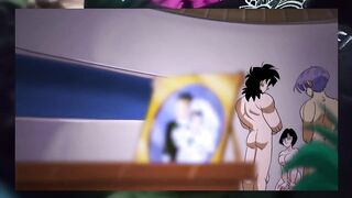 Goten y Trunks follan duro a videl