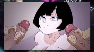 Goten y Trunks follan duro a videl