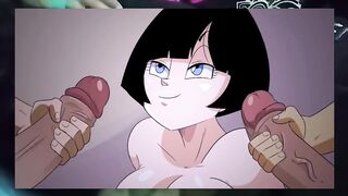 Goten y Trunks follan duro a videl