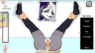 Loona Legs Spread In Glory Hole Creampie - Hole House Game