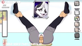 Loona Legs Spread In Glory Hole Creampie - Hole House Game