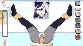 Loona Legs Spread In Glory Hole Creampie - Hole House Game