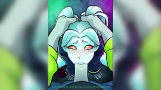 Illuxxxtrandy Delicious Intense Blowjob Sweet Big Ass Thirst for Cum Intense Deep Throat Pleasure Sweet Tasty Sex