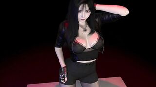 3D big boobs Korean stripper have sex with big cock