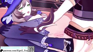 Lisa from Genshin Impact Hentai 4K 60 FPS