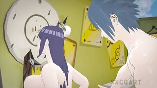 Naruto Hentai - Sasuke Uchiha Fuck Naruto Wife Hinata Hyuga
