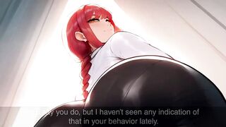 PREVIEW—Makima Strip Tease (Chainsaw Man)