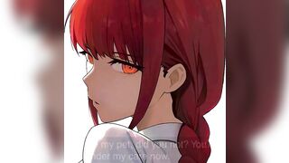 PREVIEW—Makima Strip Tease (Chainsaw Man)