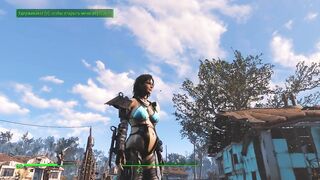 Ghoul got pregnant. Half-zombie gently fuck a woman from behind | Fallout 4 sex