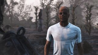 Ghoul got pregnant. Half-zombie gently fuck a woman from behind | Fallout 4 sex