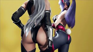 Ryanreos Sexy Girls Enjoying Hard Anal Sex with Cocks