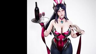 Sexy Bunny Girl Loves Hardcore Intense Rough Anal Sex
