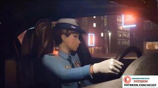POLICE GIRL D.VA HENTAI STORY ANIMATION OVERWATCH D.VA HENTAI ANIMATED