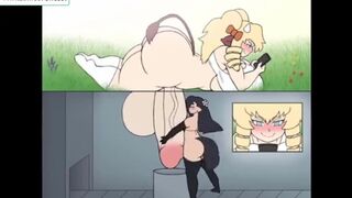 Futanari Milking On The Farm Hentai Animated 60Fps