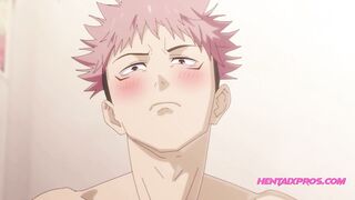 Big Boob Job made him come early all over her face - UNCENSORED HENTAI