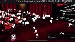 Follando me una zorra de un juego de IMVU