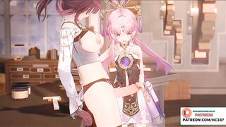 GENSHIN IMPACT HOTTEST FUTANARI FUCK AND CREAMPIE | FUTA GENSHIN HENTAI ANIMATION