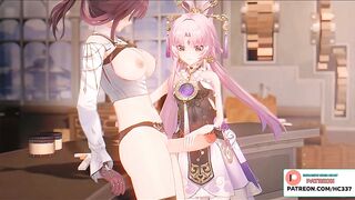 GENSHIN IMPACT HOTTEST FUTANARI FUCK AND CREAMPIE | FUTA GENSHIN HENTAI ANIMATION