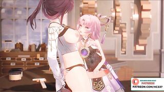 GENSHIN IMPACT HOTTEST FUTANARI FUCK AND CREAMPIE | FUTA GENSHIN HENTAI ANIMATION