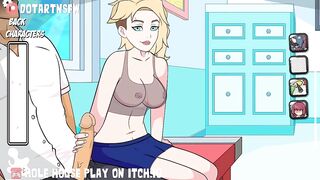 Gwen Stacy Handjob Masturbation Cumshot - Hole House