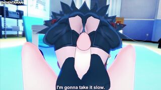 Nekomata from Zenless Zone Zero Gives You A Footjob Hentai POV