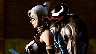 Venom Caught A Black Cat