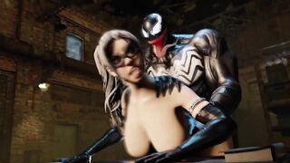 Venom Caught A Black Cat