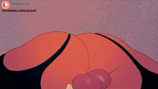 FUTANARI FURRY SUCCUBUS LEABIAN HENTAI CARTOON ANAL FUCK AND CREAMPIE 60FPS
