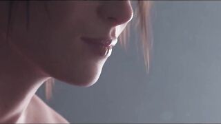 Rash Nemain Whore Can't Stand the Huge Cock in Her Dirty Pussy, Loses Control and Gets Wet Intense Sex Intense Squirt